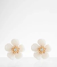 Glitz Flower Earring
