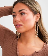 Beaded Chain Earring