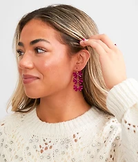 Beaded Drop Earring