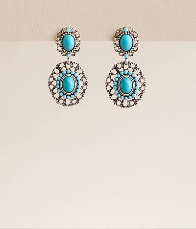 Turquoise Stone Earring