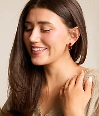 3 Pack Mixed Hoop Earring Set