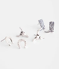 Pack Western Earring Set