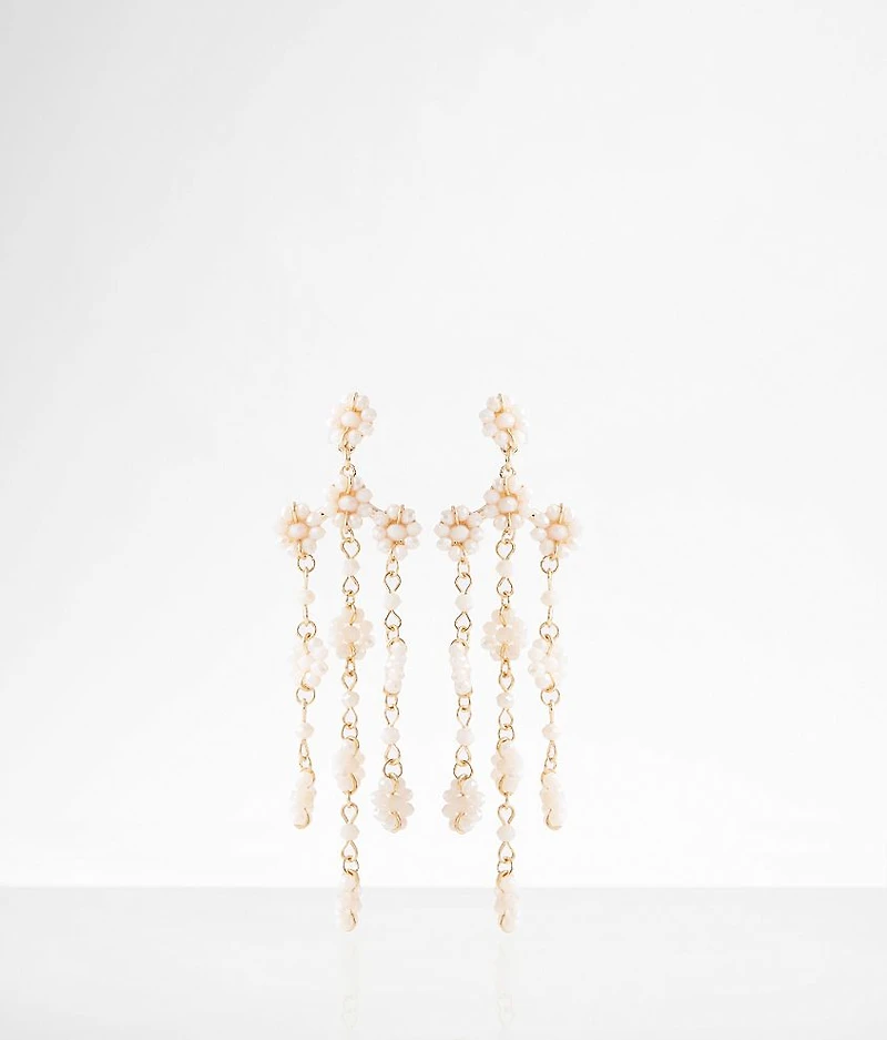 Flower Bead Earring