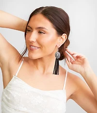 Western Fringe Drop Earring
