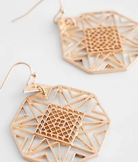 Filigree Drop Earring