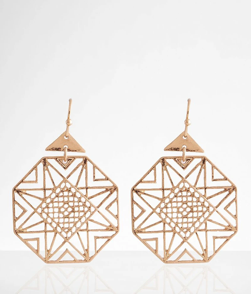 Filigree Drop Earring