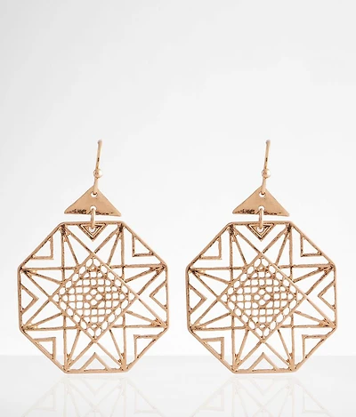 Filigree Drop Earring