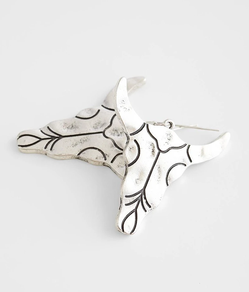Steer Drop Earring