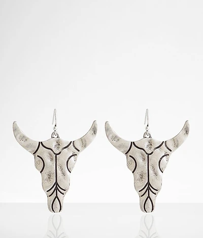 Steer Drop Earring