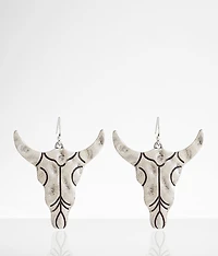 Steer Drop Earring