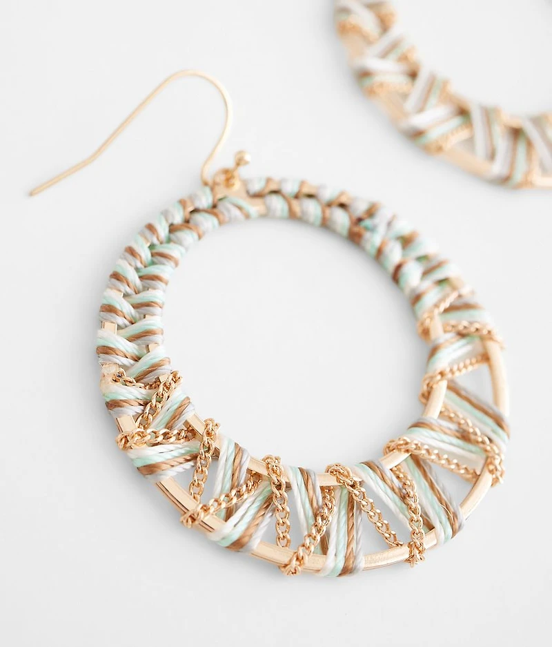 Hoop Drop Earring