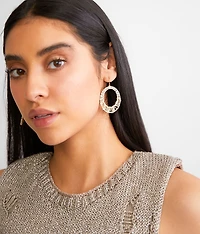 Hoop Drop Earring