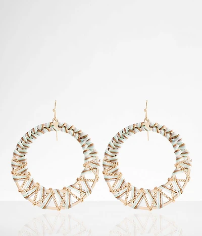 Hoop Drop Earring