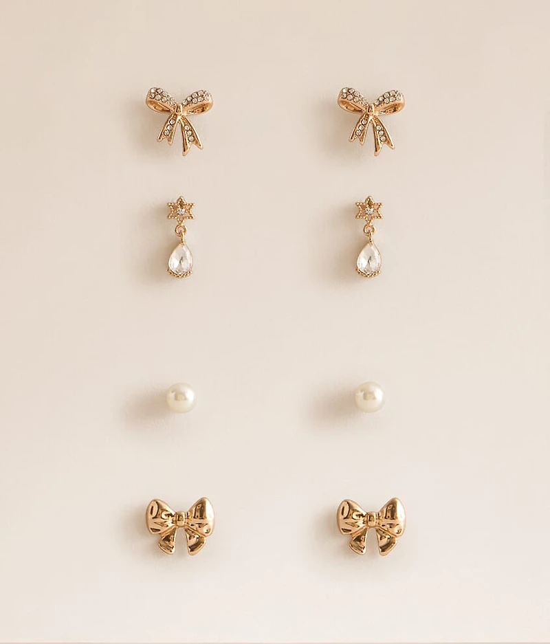 6 Pack Sweet Earring Set