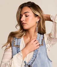 Glitz Fringe Earring