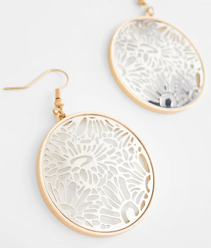 Filigree Drop Earring