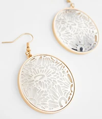 Filigree Drop Earring