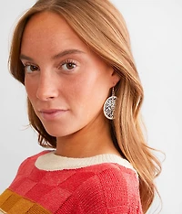 Filigree Drop Earring
