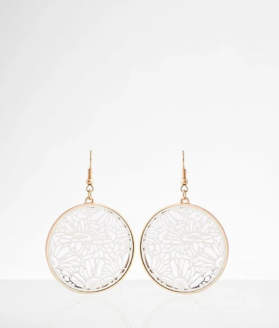 Filigree Drop Earring