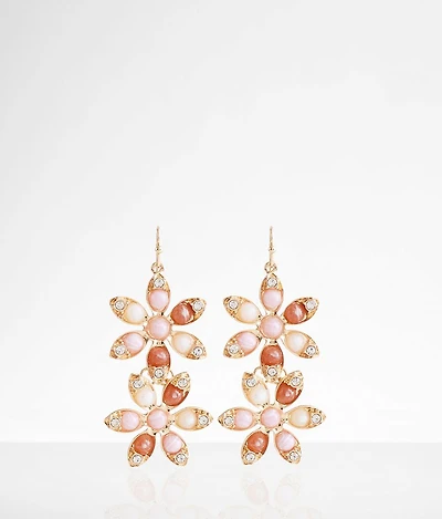 Floral Drop Earring