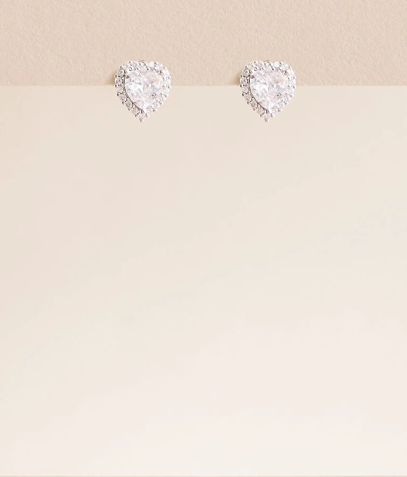 Glitz Heart Earring