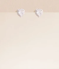 Glitz Heart Earring