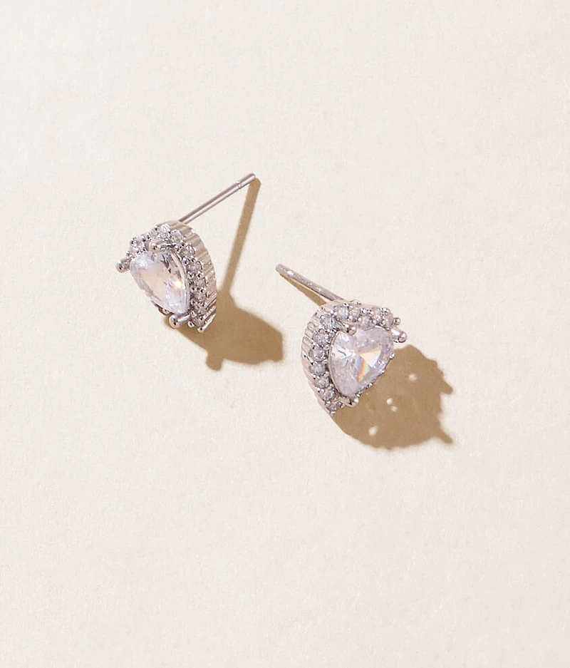 Glitz Heart Earring