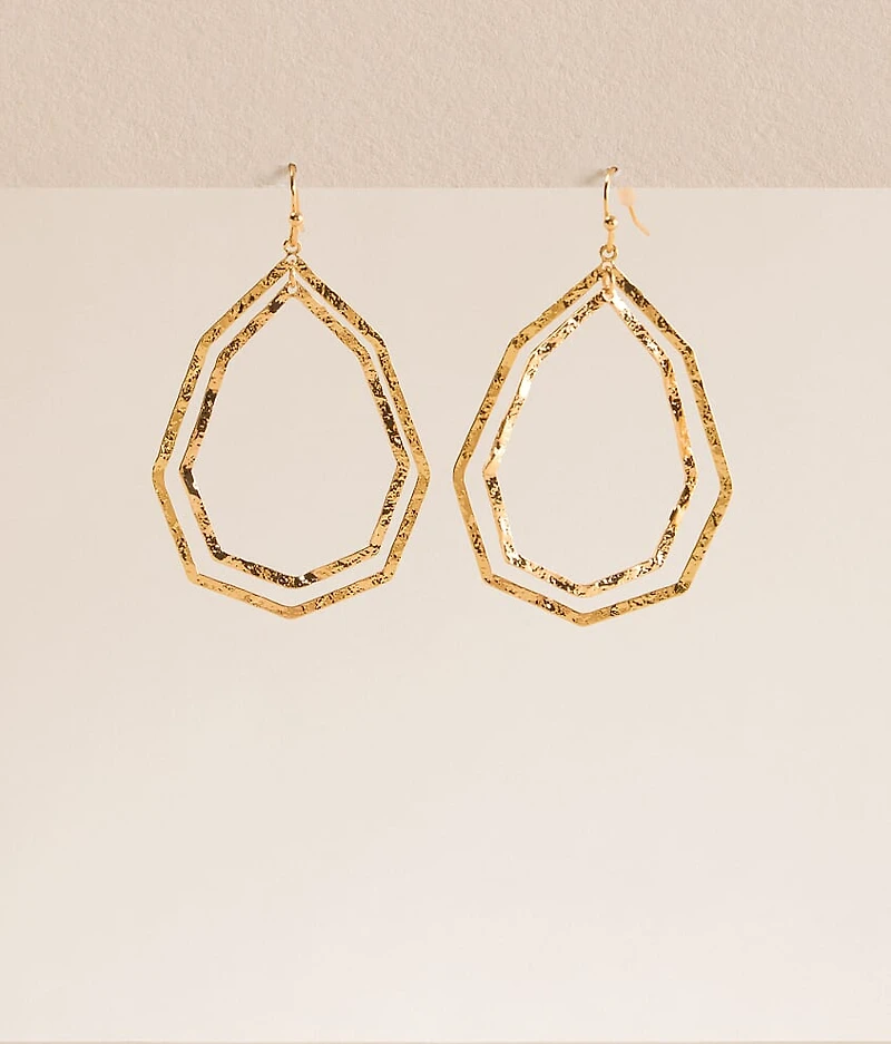 Double Teardrop Earring