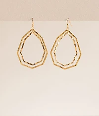 Double Teardrop Earring