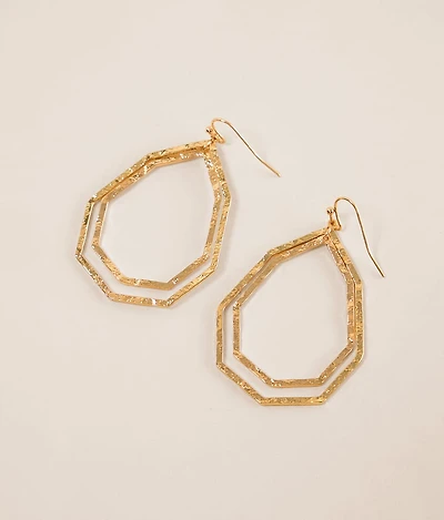 Double Teardrop Earring