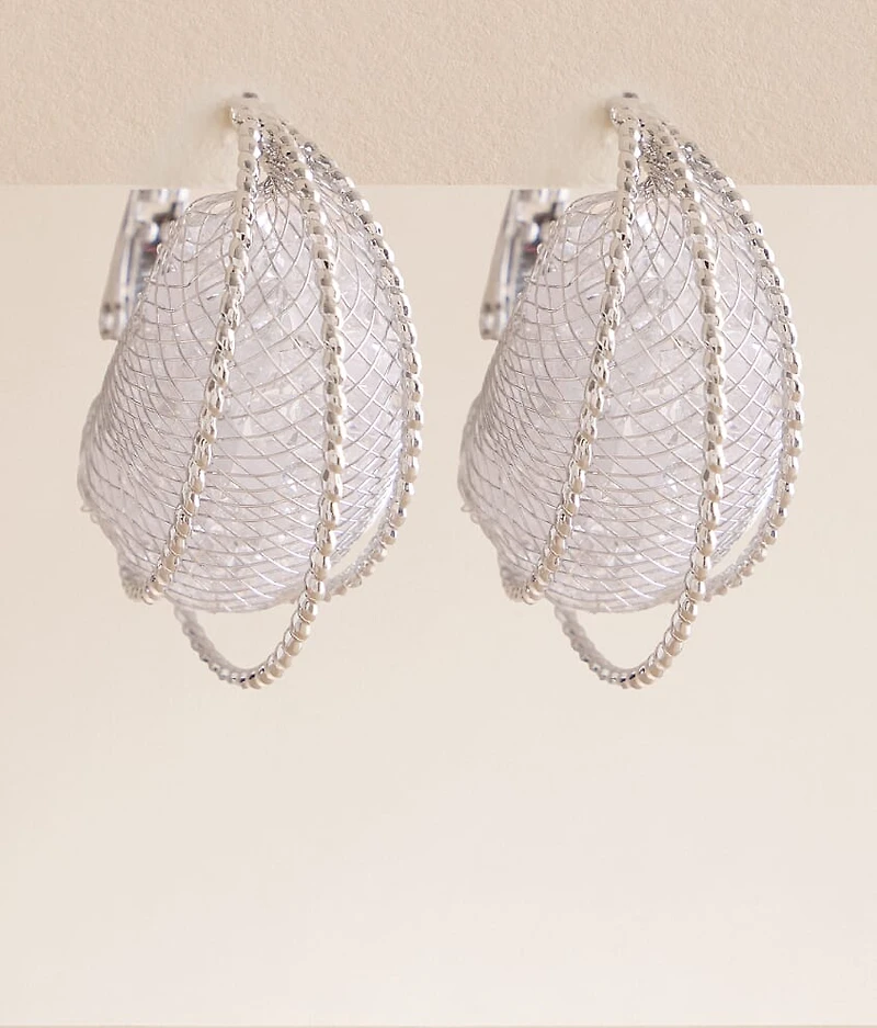 Wired Hoop Earring