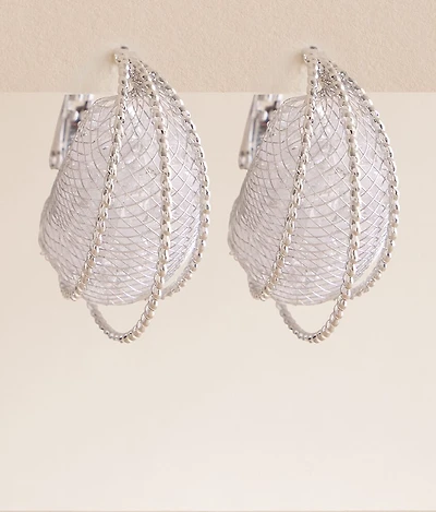 Wired Hoop Earring
