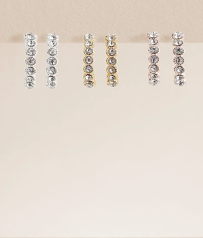 3 Pack Mini Hoop Earring