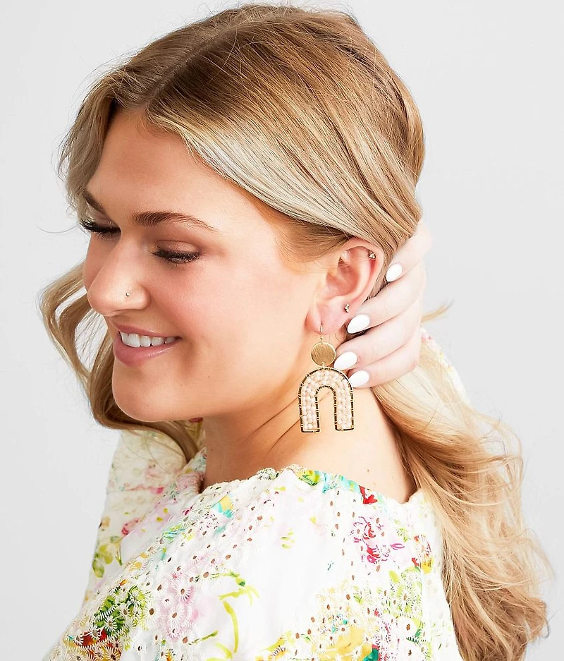 Arched Drop Earring