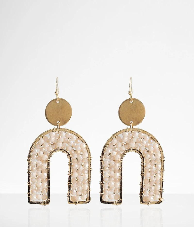 Arched Drop Earring