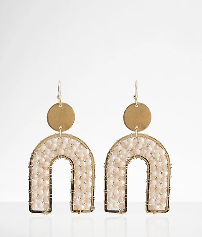 Arched Drop Earring