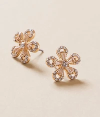 Glitz Flower Earring