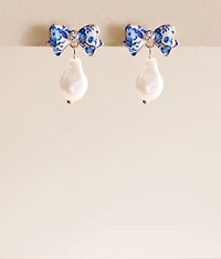 Floral Bow Earring
