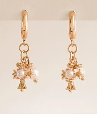 Glitz Cross Earring