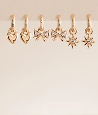 3 Pack Sweet Earring Set