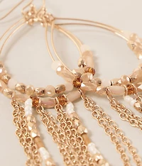 Fringe Teardrop Earring