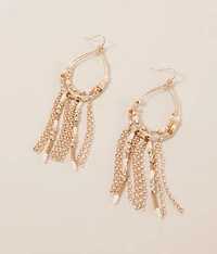 Fringe Teardrop Earring