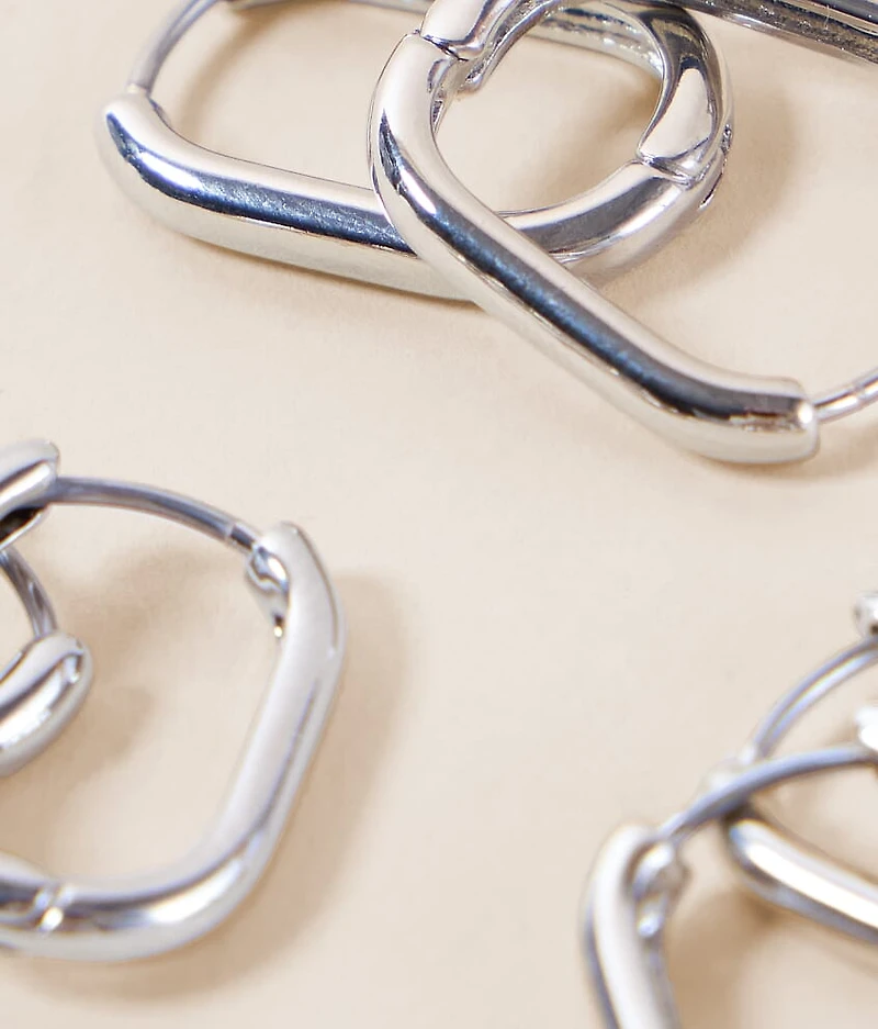 3 Pack Hoop Earring