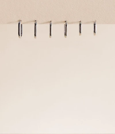 3 Pack Hoop Earring