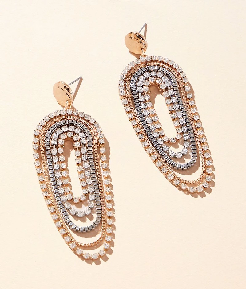 Glitz Chain Earring