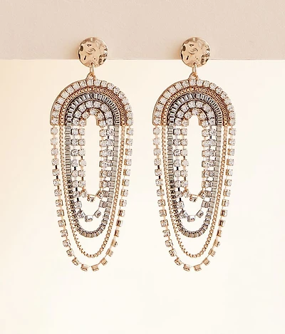 Glitz Chain Earring