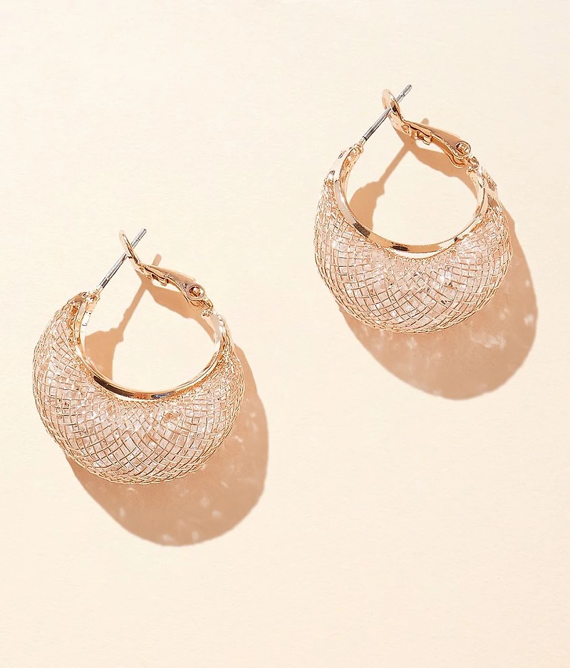 Wired Hoop Earring