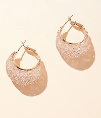 Wired Hoop Earring