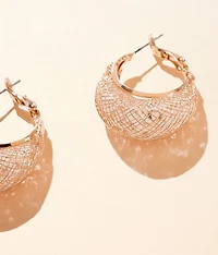 Wired Hoop Earring
