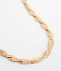 Twisted Snake Chain Necklace